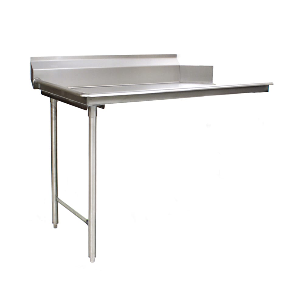 Eagle Group CDTL-48-16/3 48" Straight Dish Table - Right to Left