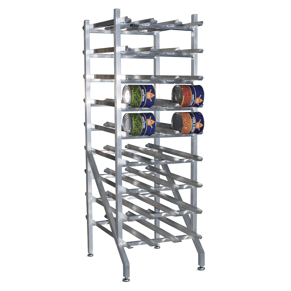 Eagle Group FCR-10-9A 71"H Stationary Can Rack w/ (162) #10 or (216) #5 Capacity, Adjustable Feet