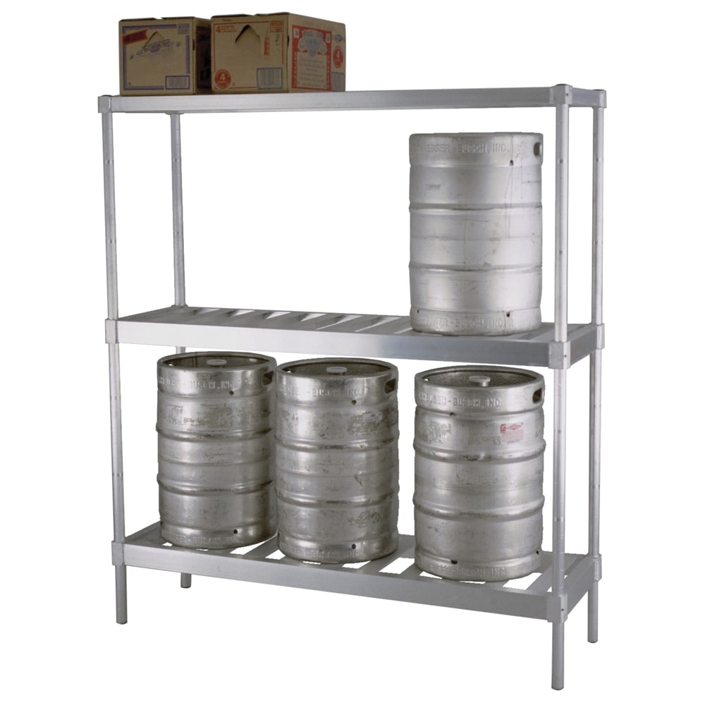 Eagle Group KR1842A (3) Level Keg Rack w/ (4) Keg Capacity, 42" x 18" x 76"