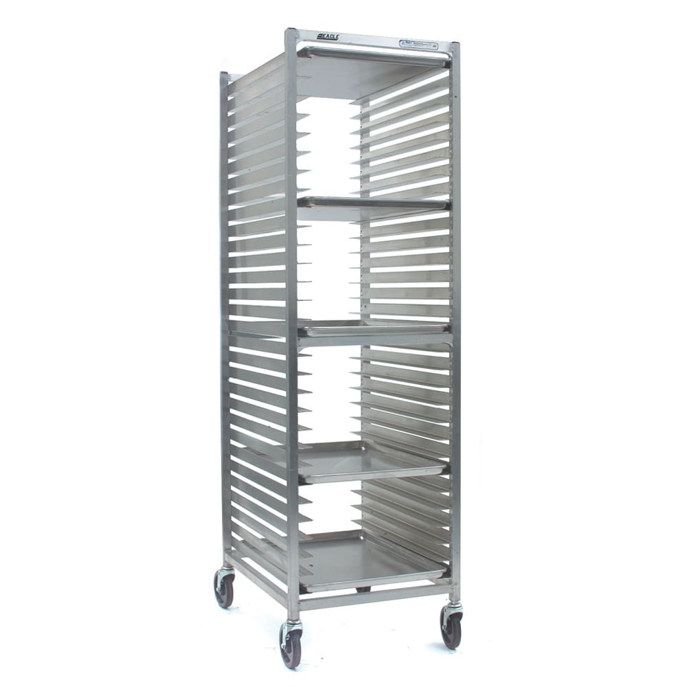 Eagle Group OUR-1830-2/W 20 1/2"W 30 Sheet Pan Rack w/ 2" Bottom Load Slides