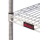 Eagle Group S4-74-2160C 60" NSF 4-Tier Chrome Wire Shelf Kit - 21"W, 74"H thumbnail 2