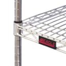 Eagle Group S4-74-2448C 48" NSF 4-Tier Chrome Wire Shelf Kit - 24"W, 74"H thumbnail 2