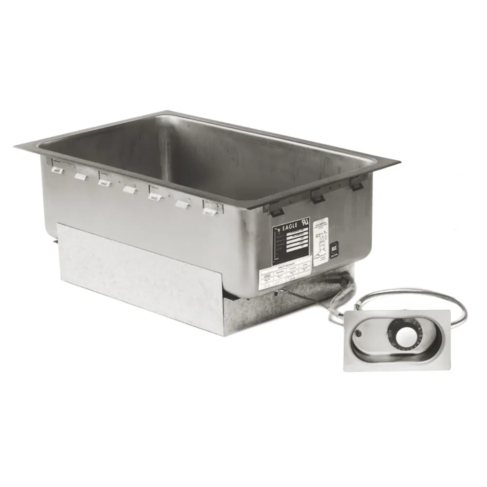 Eagle Group TM1220FW-240T6-D Drop-In Hot Food Well w/ (1) Full Size Pan Capacity, 208-240v/1ph
