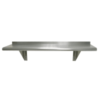 Eagle Group WS12108-16/4 12x108" 16/430 Stainless Wall-Mount Shelf thumbnail 2