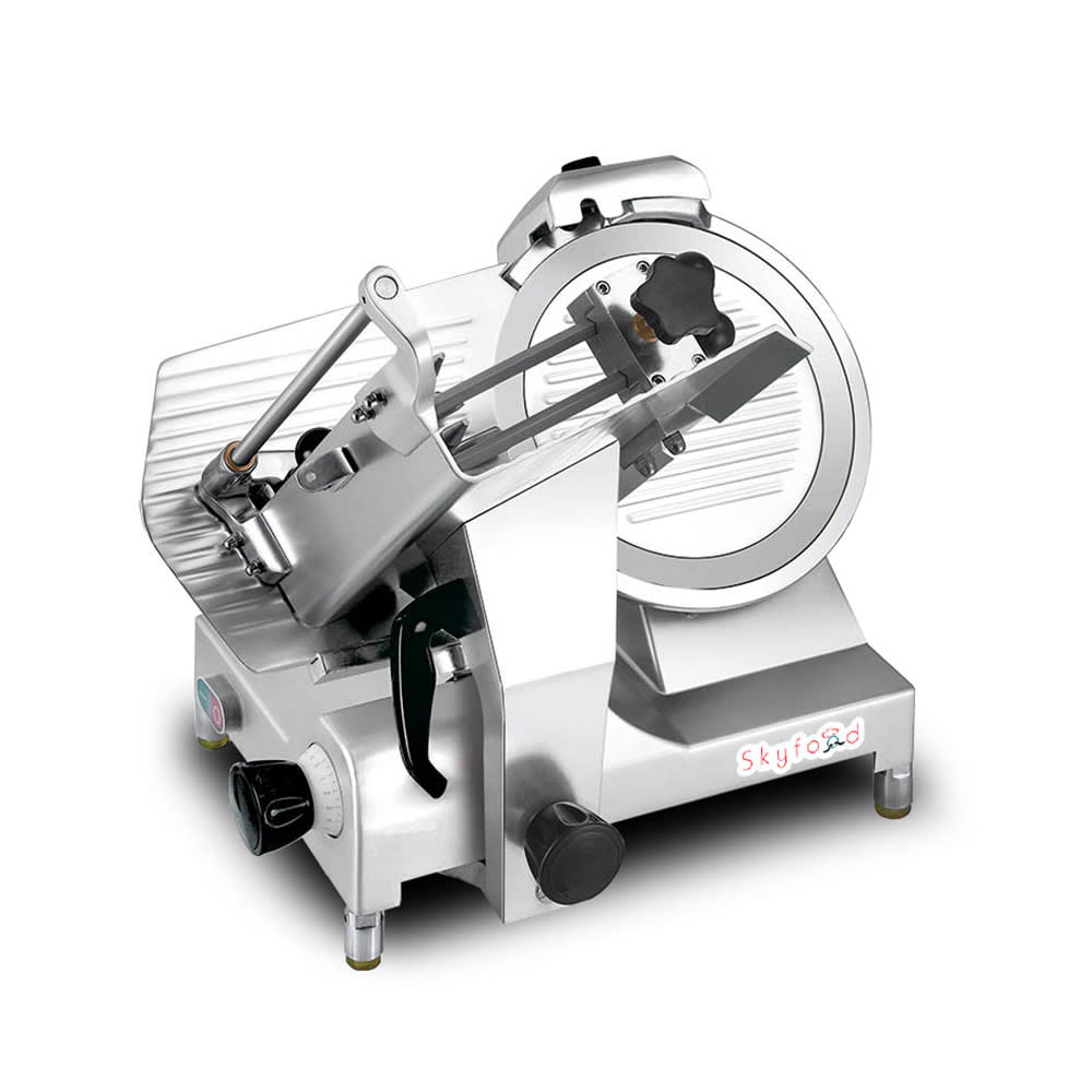 Skyfood 312EC1 Manual Meat & Cheese w/ 12" Blade, Belt Driven, Aluminum, 1/2 hp