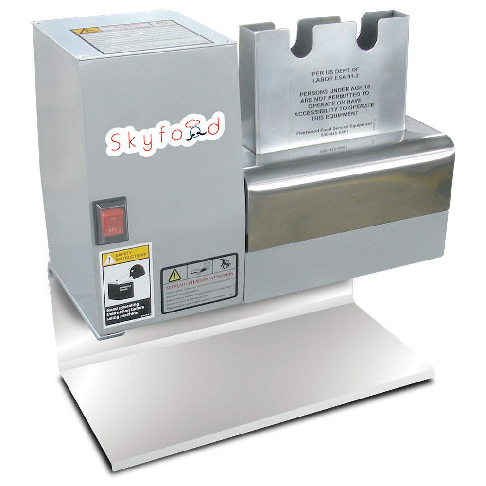 Skyfood ABI Meat Tenderizer, 800 lb/hr Capacity, Gear Driven,1/3 HP, 110 V