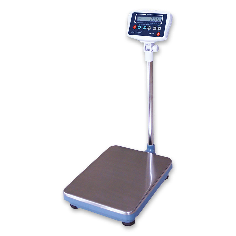 Skyfood BX-600PLUS Platform Receiving Scale w/ 600 lb Capacity, Tilt Head, 120 V