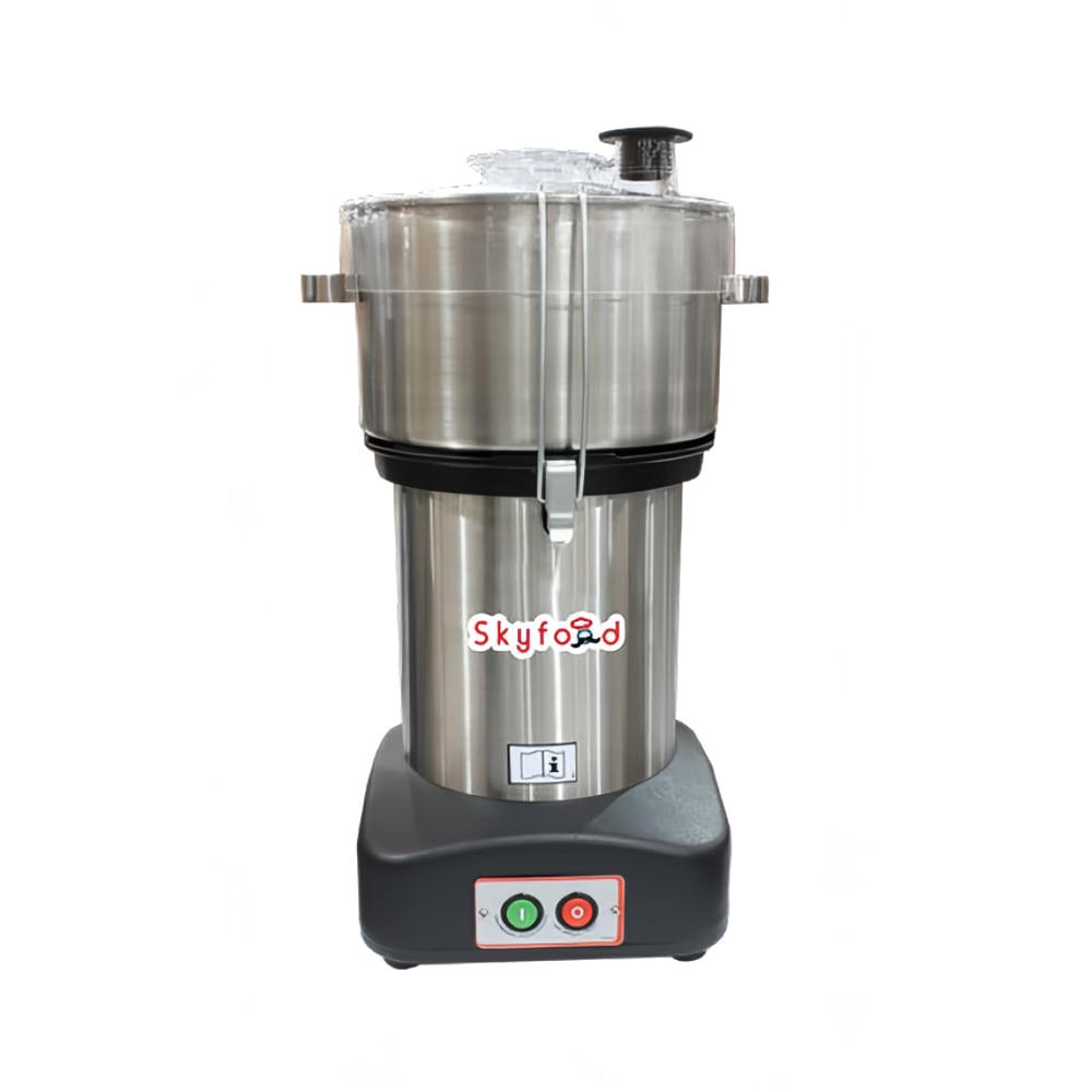 Skyfood CR-4 1 Speed Continuous Feed Food Processor w/ 4 qt Bowl, 110v