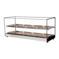 Skyfood FWD2-43-8P 43" Full Service Countertop Heated Display Case  - (2) Shelves, 120v thumbnail 3
