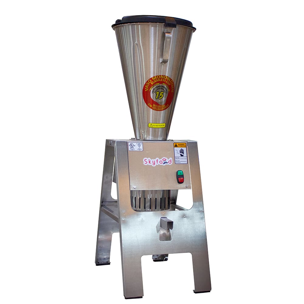 Skyfood LAR-15LMBE Floor Food Blender w/ Metal Container, Tilting