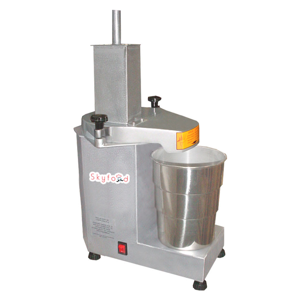 Skyfood PA-11S 1 Speed Continuous Feed Food Processor w/ Side Discharge, 110v