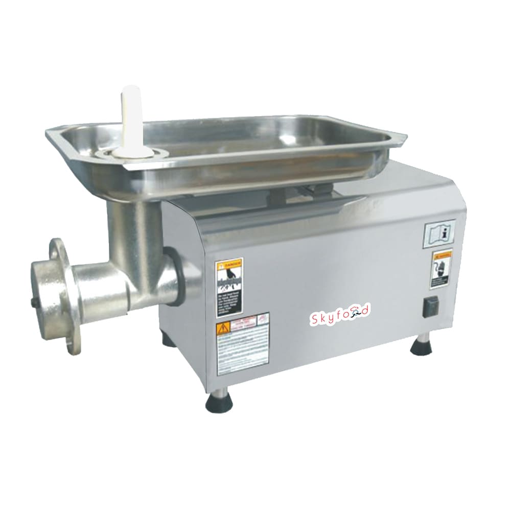 Skyfood PCI-22GSS Bench Style Meat Grinder w/ 660 lb Capacity/hr - Gear Driven, 2 HP, 110v