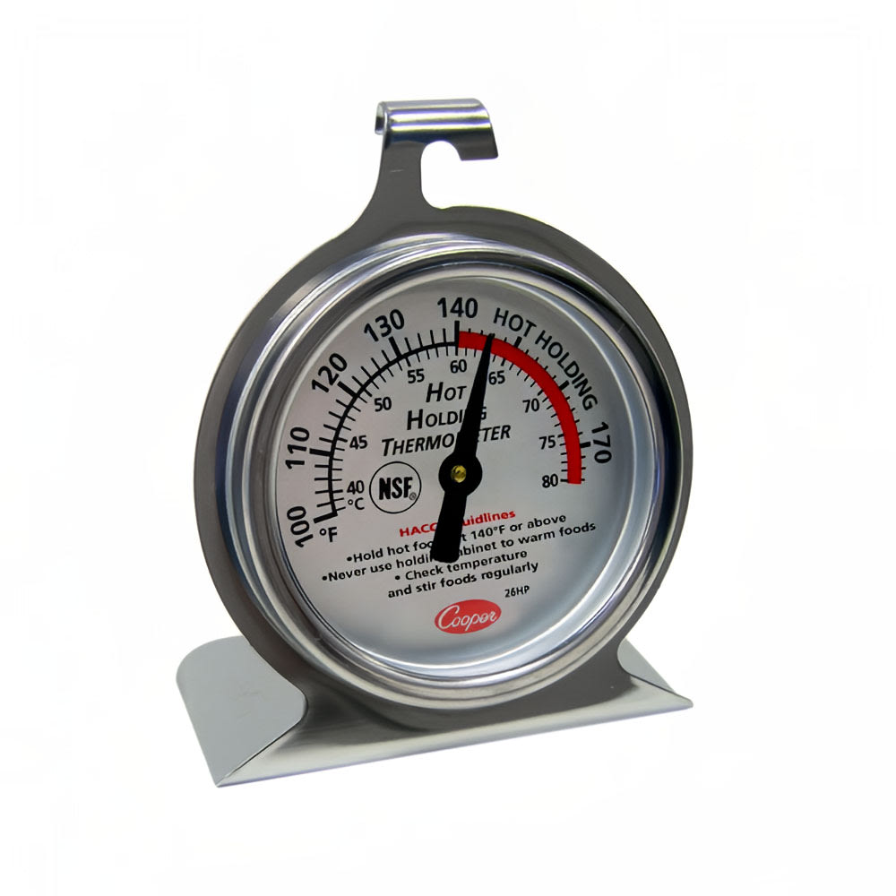 Cooper 26HP-01-1 Proofing Holding Cabinet Thermometer, 100 To 175 Degrees F