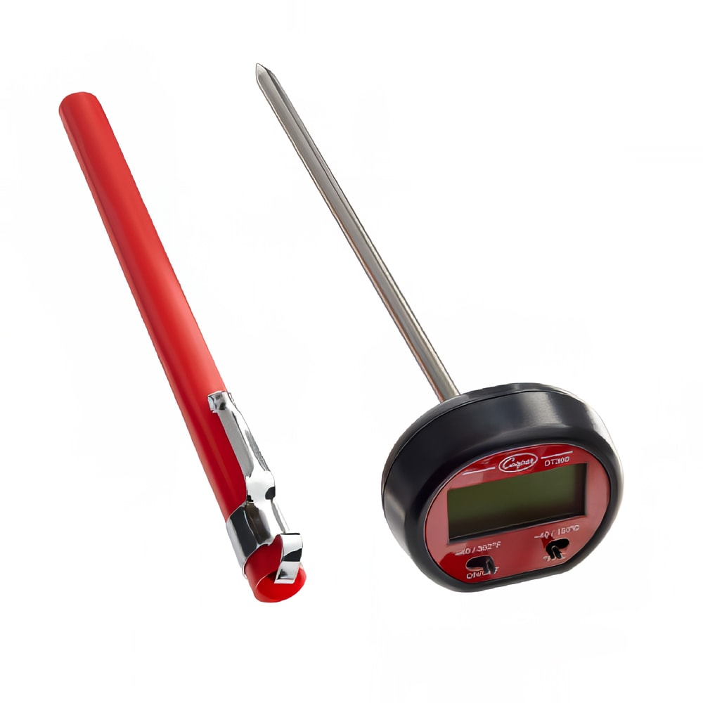 Cooper DT300-0-8 Oval Style Test Thermometer w/ Digital Display, -40 To 302-Degrees F