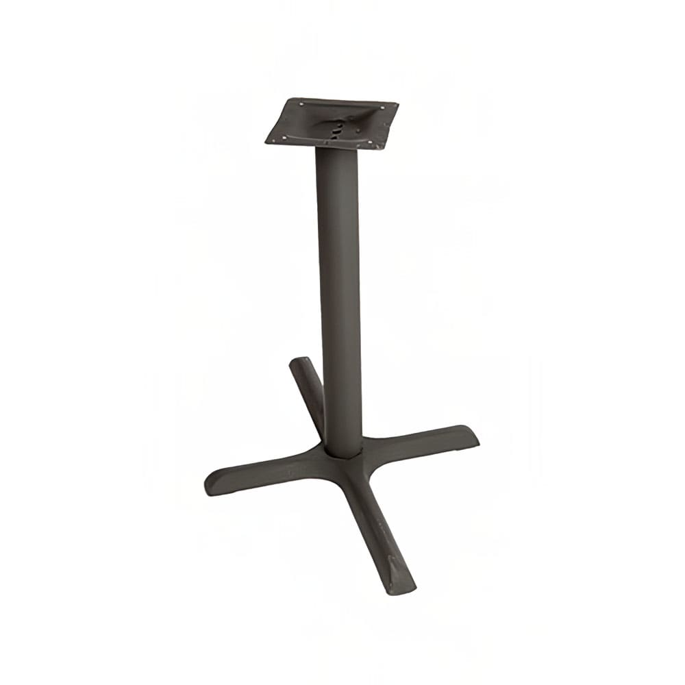 Oak Street Dining Height Table Base w/ 36 x 36" Base Spread, Steel (B36-4-STD)