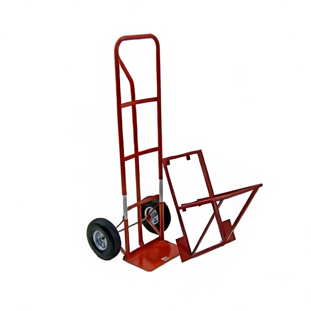 Oak Street Chair Dolly w/ (15) Stacking Chair Capacity, Steel, Brown (HD2082)