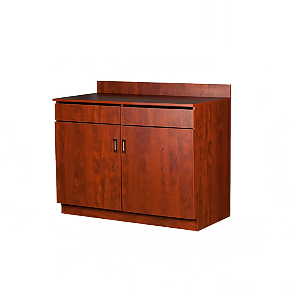 Oak Street 48"W Waitress Stand w/ Melamine Top, 39 1/4"H (M8220-CH-UNASSEMBLED)