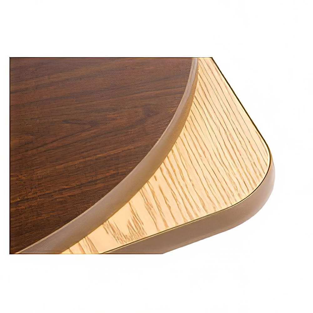 Oak Street 30" x 72" Rectangular Reversible Melamine Table Top, Oak/Walnut (OW3072)