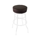 Oak Street Replacement Button Top Bar Stool Seat, Espresso Vinyl (SL2129TOP-ESP) thumbnail 3