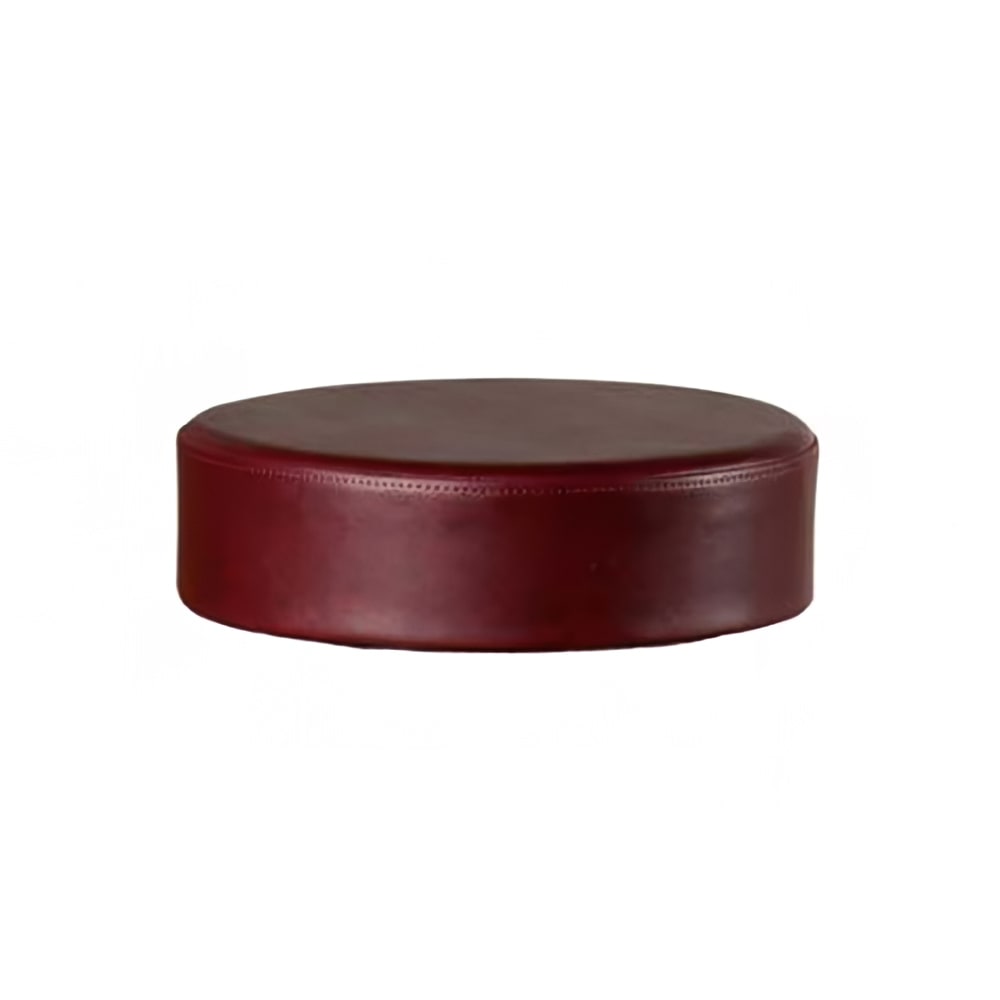 Oak Street Replacement Button Top Bar Stool Seat, Wine Vinyl (SL2129TOP-WINE)
