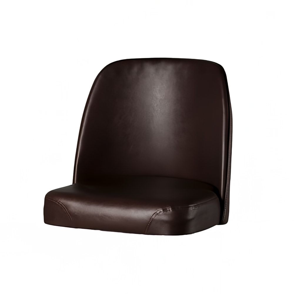 Oak Street Replacement Bucket Bar Stool Seat, Espresso Vinyl (SL2133TOP-ESP)