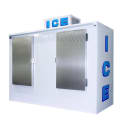Polar Temp 1000ADP 94" Outdoor Ice Merchandiser w/ (98) 20 lb Bag Capacity - Solid Doors, White, 115v thumbnail 3