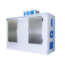 Polar Temp 1000CWP 94" Outdoor Ice Merchandiser w/ (121) 20 lb Bag Capacity - Solid Doors, White, 115v thumbnail 3