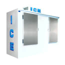 Polar Temp 2000ADP 96" Outdoor Ice Merchandiser w/ (179) 20 lb Bag Capacity - Solid Doors, 115v thumbnail 2
