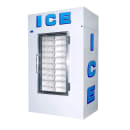 Polar Temp 420ADGP 48" Indoor Ice Merchandiser w/ (50) 20 lb Bag Capacity - Glass Door, White, 115v thumbnail 3