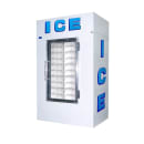 Polar Temp 420CWGP 48" Indoor Ice Merchandiser w/ (50) 20 lb Bag Capacity - Glass Door, White, 115v thumbnail 3