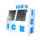 Polar Temp 600CWP 70 1/4" Outdoor Slanted Ice Merchandiser w/ (76) 20 lb Bag Capacity - Solid Doors, White, 115v thumbnail 3