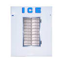 Polar Temp 630ADGP 62" Indoor Ice Merchandiser w/ (78) 20lb Bag Capacity - Glass Door, White, 115v thumbnail 2