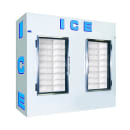 Polar Temp 650ADGP 70 1/4" Indoor Ice Merchandiser w/ (75) 20 lb Bag Capacity - Glass Doors, White, 115v thumbnail 2