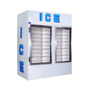 Polar Temp 670CWGP 62" Indoor Ice Merchandiser w/ (78) 20 lb Bag Capacity - Glass Doors, White, 115v thumbnail 2