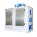 Polar Temp 850ADP 84" Outdoor Ice Merchandiser w/ (87) 20 lb Bag Capacity - Solid Doors, White, 115v thumbnail 3