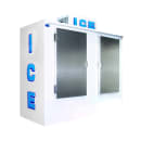 Polar Temp 850CWP 84" Outdoor Ice Merchandiser w/ (108) 20 lb Bag Capacity - Solid Doors, White, 115v thumbnail 2