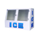 Polar Temp VT400ADP 70 1/4" Outdoor Slanted Ice Merchandiser w/ (43) 20 lb Bag Capacity - Solid Doors, White, 115v thumbnail 3