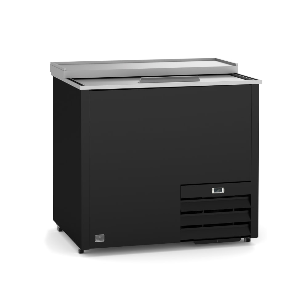 Kelvinator Commercial KCHGF24 (738327) 1 Section Glass Chiller - Black, 120v