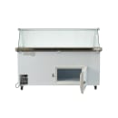 Kelvinator Commercial KCICDC10FH (738374) 73" Mobile Ice Cream Dipping Cabinet w/ 10 Tub Capacity - White, 120v thumbnail 4