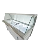 Kelvinator Commercial KCICDC10FH (738374) 73" Mobile Ice Cream Dipping Cabinet w/ 10 Tub Capacity - White, 120v thumbnail 5