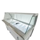 Kelvinator Commercial KCICDC10FH (738374) 73" Mobile Ice Cream Dipping Cabinet w/ 10 Tub Capacity - White, 120v thumbnail 6