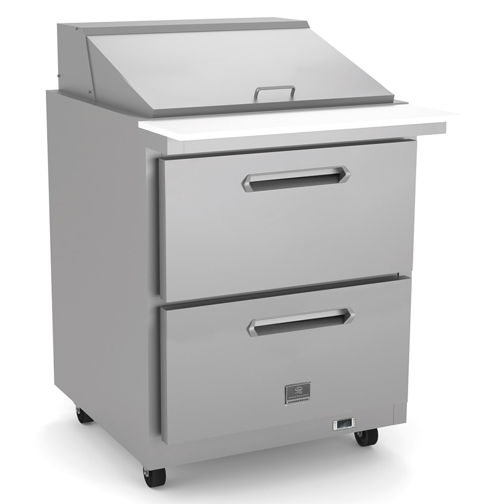 Kelvinator Commercial KCHMT29.12.2D 29" Mega Top Sandwich/Salad Prep Table w/ Refrigerated Base, 115v