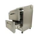 Kelvinator Commercial KCHMT29.12.2D 29" Mega Top Sandwich/Salad Prep Table w/ Refrigerated Base, 115v thumbnail 3