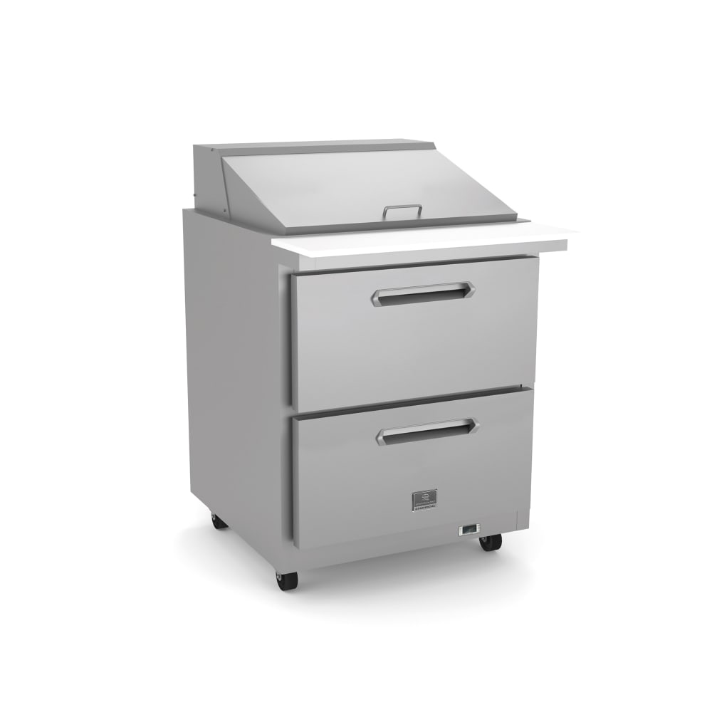 Kelvinator Commercial KCHMT29.12 29" Mega Top Sandwich/Salad Prep Table w/ Refrigerated Base, 115v