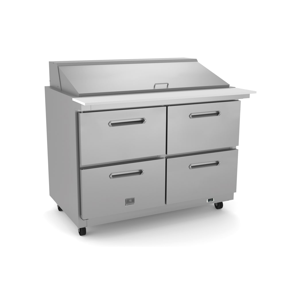 Kelvinator Commercial KCHMT48.18 48" Mega Top Sandwich/Salad Prep Table w/ Refrigerated Base, 115v