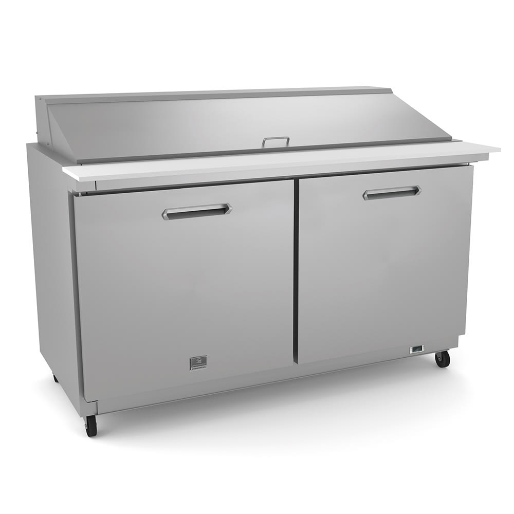 Kelvinator Commercial KCHMT60.24 60" Mega Top Sandwich/Salad Prep Table w/ Refrigerated Base, 115v