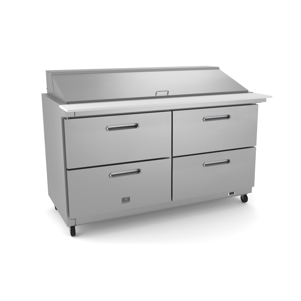 Kelvinator Commercial KCHMT60.24 61" Mega Top Sandwich/Salad Prep Table w/ Refrigerated Base, 115v