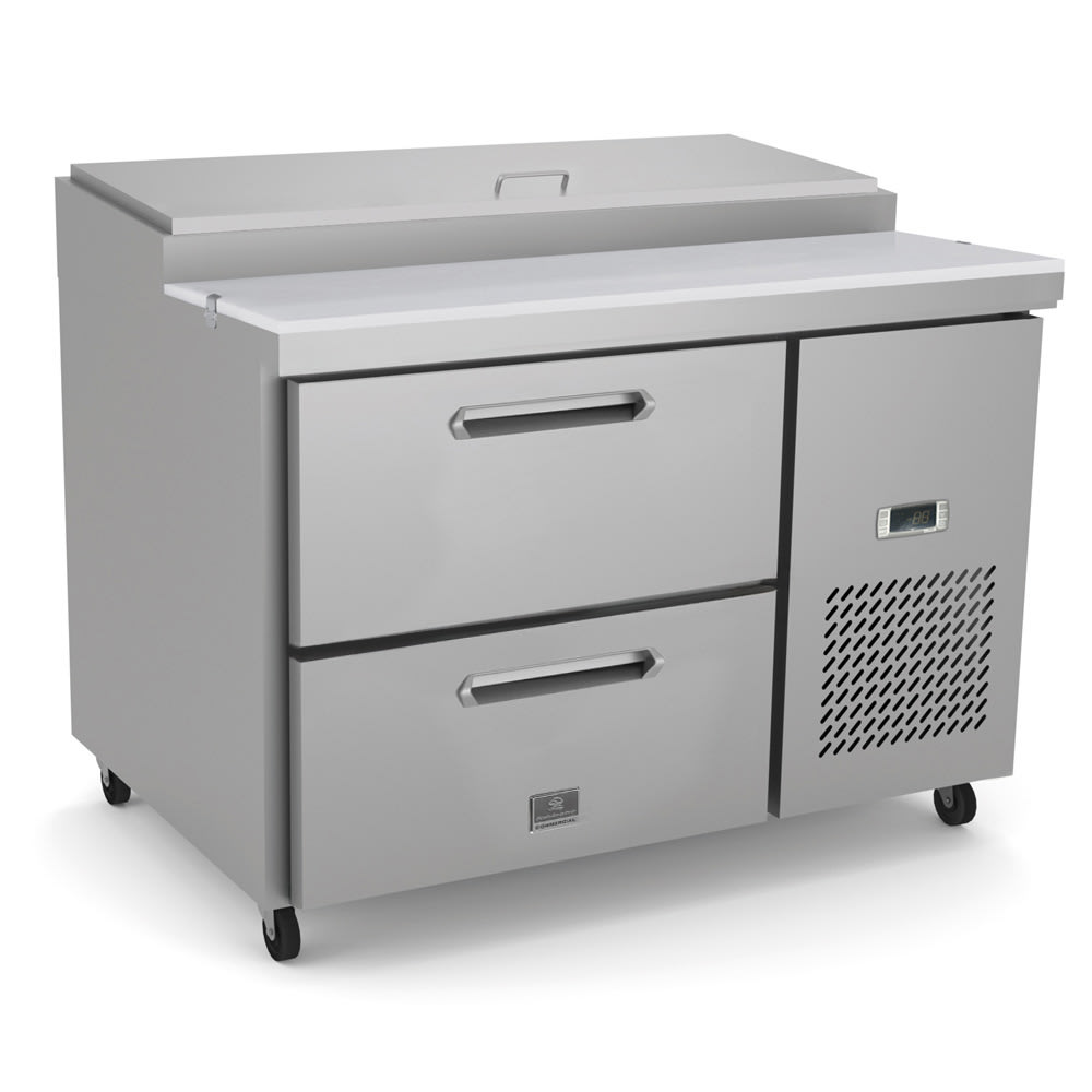 Kelvinator Commercial KCHPT50.6 48" Pizza Prep Table w/ Refrigerated Base, 115v