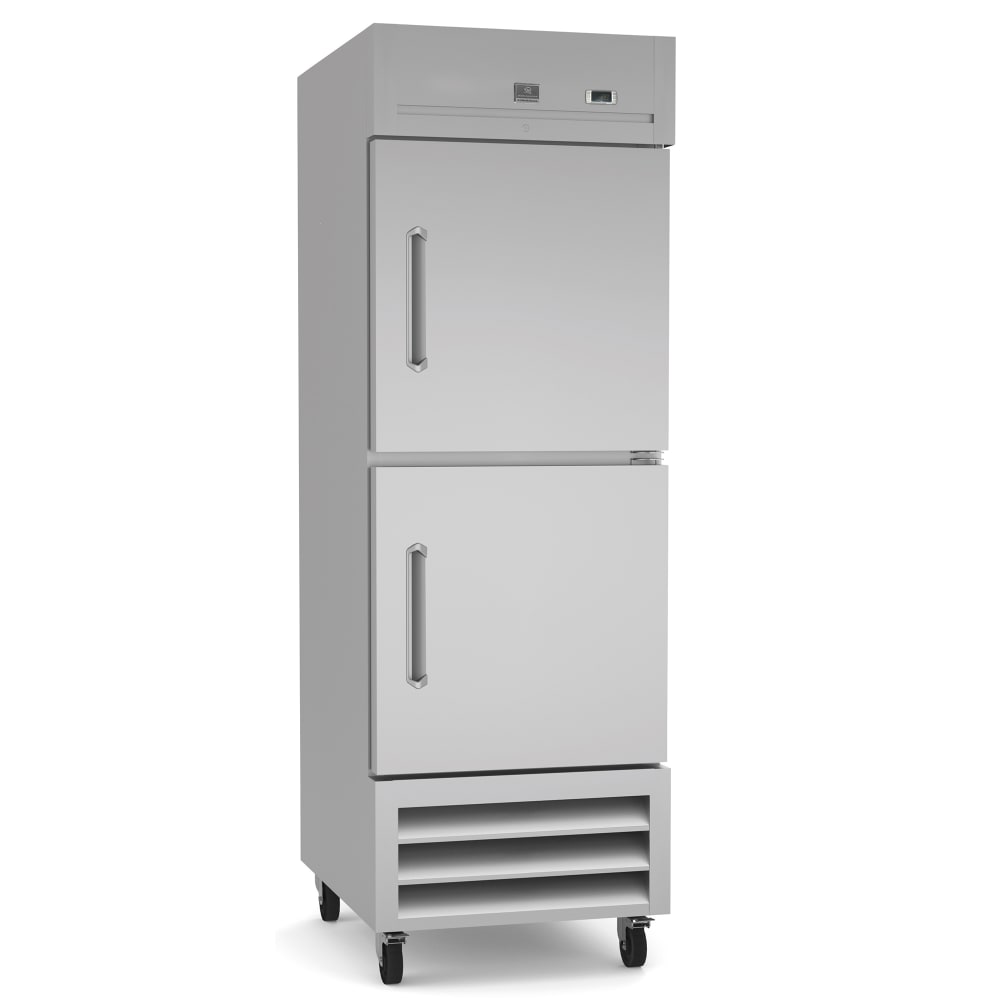Kelvinator Commercial KCHRI27R2HDR 27" One Section Reach In Refrigerator, (2) Right Hinge Solid Doors, 115v