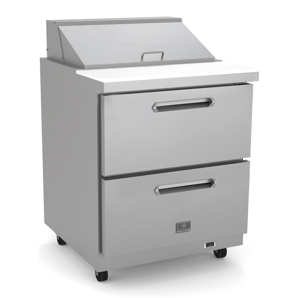 Kelvinator Commercial KCHST27.8 29" Sandwich/Salad Prep Table w/ Refrigerated Base, 115v